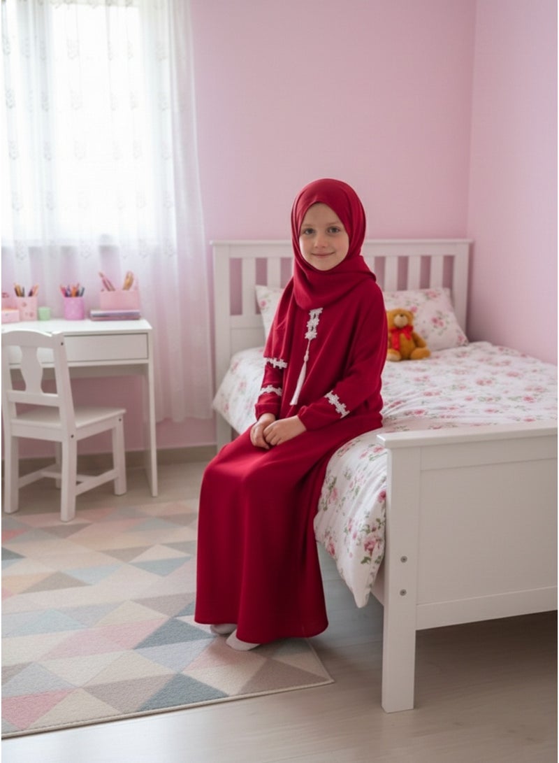 لينا فاشون شرشف صلاة اطفال بناتى مع حجاب متصل - Image 3